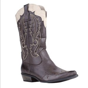 Coconuts Cimmaron Chocolate/Beige Boots